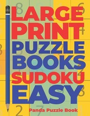 Large print Puzzle Books sudoku Easy