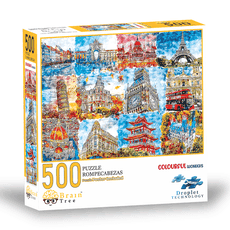 Dėlionė Brain Tree „Spalvoti stebuklai“, 500 dalių