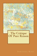 The Critique Of Pure Reason