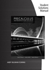 Student Solutions Manual for Stewart/Redlin/Watson's Precalculus: Mathematics for Calculus, 7th