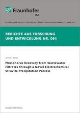 Phosphorus Recovery from Wastewater Filtrates through a Novel Electrochemical Struvite Precipitation Process