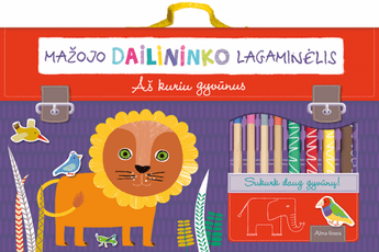 Mažojo dailininko lagaminėlis. Aš kuriu gyvūnus