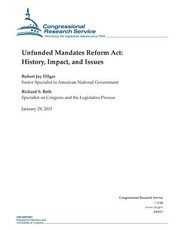 Unfunded Mandates Reform Act