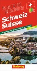 Hallwag Strassenkarte Schweiz 1:303.000