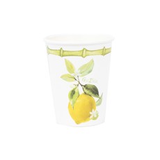 Vienkartiniai puodeliai „Lemon Tree“, 250 ml, 8 vnt.