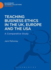 Teaching Business Ethics in the UK, Europe and the USA