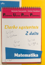 Pagrindinio ugdymo pasiekimų patikrinimas. Darbo sąsiuvinis, 2 dalis. Matematika