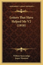Letters That Have Helped Me V2 (1918)