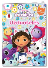 Gabby‘s Dollhouse. Užduotėlės su lipdukais