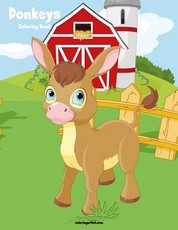 Donkeys Coloring Book 1