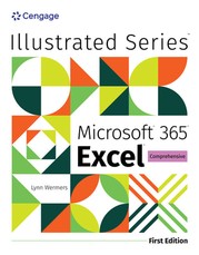 Illustrated Microsoft 365 Excel Comprehensive, First Edition