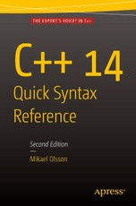 C++ 14 Quick Syntax Reference