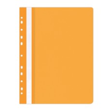 Segtuvėlis su euro perforacija A4 PP oranžinis