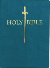 Kjver Sword Bible, Giant Print, Teal Ultrasoft