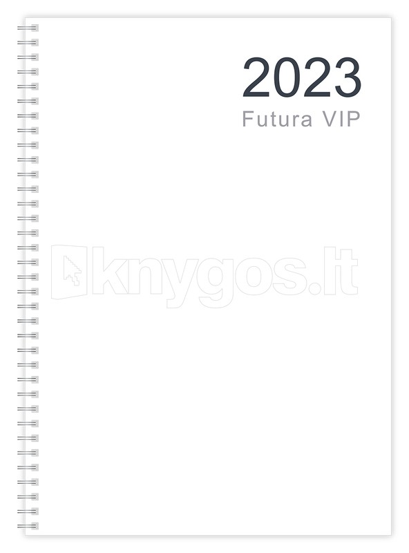 Papildas-kalendorius WEEK FUTURA VIP SPIREX 2023 m. A4