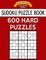 Sudoku Puzzle Book, 600 HARD Puzzles
