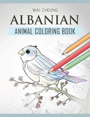 Albanian Animal Coloring Book