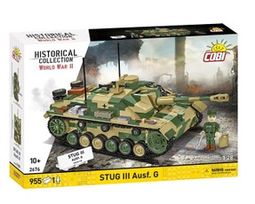 StuG III Ausf. G — statybinių blokelių rinkinys, 955 dalių