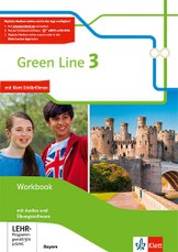 Green Line 3. Workbook mit Audios und Übungssoftware 7. Klasse.  Ausgabe Bayern