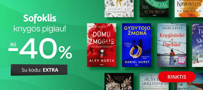Leidyklos SOFOKLIS knygoms iki - 40 % extra nuolaidos!