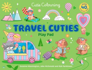 Travel Cuties Play Pad: Peel-Off Paper Fun