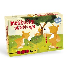 Meškučiai skaičiuoja. Stalo žaidimas