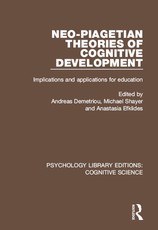 Neo-Piagetian Theories of Cognitive Development