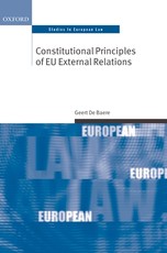 Constitutional Principles of Eu External Relations