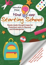 KitaFix-Mindmap Starting School (Ready-made thought maps for Preschool work in Daycare and Kindergarten)