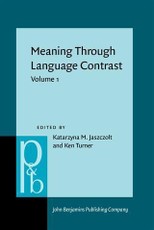 Meaning Through Language Contrast