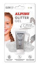 Gelis grimui 14ml ALPINO Glitter silver  bls