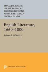 English Literature, Volume 1