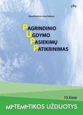 Pagrindinio ugdymo pasiekimų patikrinimas. Matematikos užduotys 10 klasei