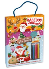 Kalėdos: daug veiklos visam kalėdiniam laikotarpiui. 4 knygelės, 250 lipdukų