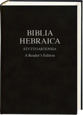 Biblia Hebraica Stuttgartensia (schwarz, Lederoptik)