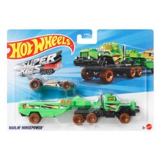 HOT WHEELS transporterio ir automodeliuko rinkinys (BDW51)