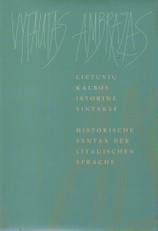 Lietuvių kalbos istorinė sintaksė