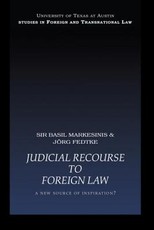 Judicial Recourse to Foreign Law