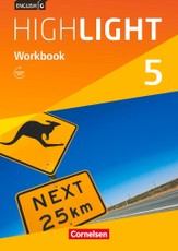 English G Highlight Band 5: 9. Schuljahr - Hauptschule - Workbook mit Audios online