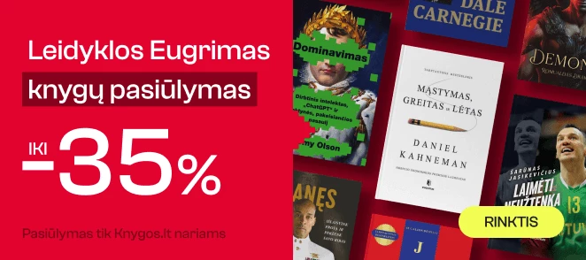 Leidyklos EUGRIMAS knygoms iki -35%!