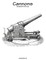 Cannons Coloring Book for Grown-Ups 1