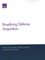 Baselining Defense Acquisition