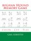 Afghan Hound Memory Game