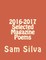 2016-2017 Selected Magazine Poems