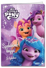 Mažieji poniai. Spalvinimas su lipdukais