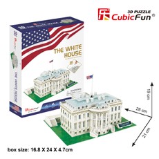 CUBICFUN 3D dėlionė „Baltieji rūmai“