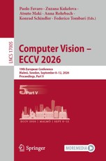 Computer Vision - ECCV 2026