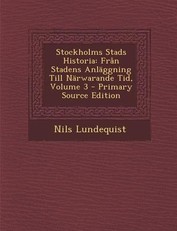Stockholms Stads Historia