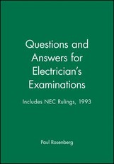 Questions and Answers for Electrician's Examinations