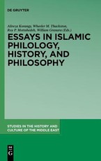 Essays in Islamic Philology, History, and Philosophy